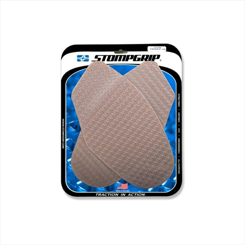 バイクパーツ 外装 ストンプグリップ トラクションパッドタンクキット クリア 55-14-0049C 4550255549596 ICON GSXR1000 05-06