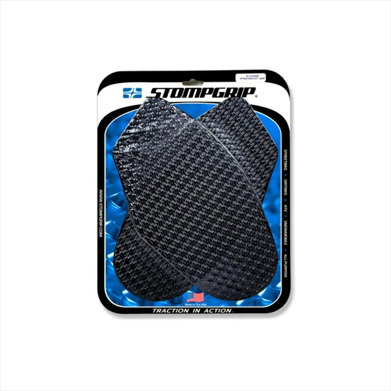 バイクパーツ 外装 ストンプグリップ トラクションパッドタンクキット ブラック 55-14-0049B 4550255549602 ICON GSXR1000 05-06
