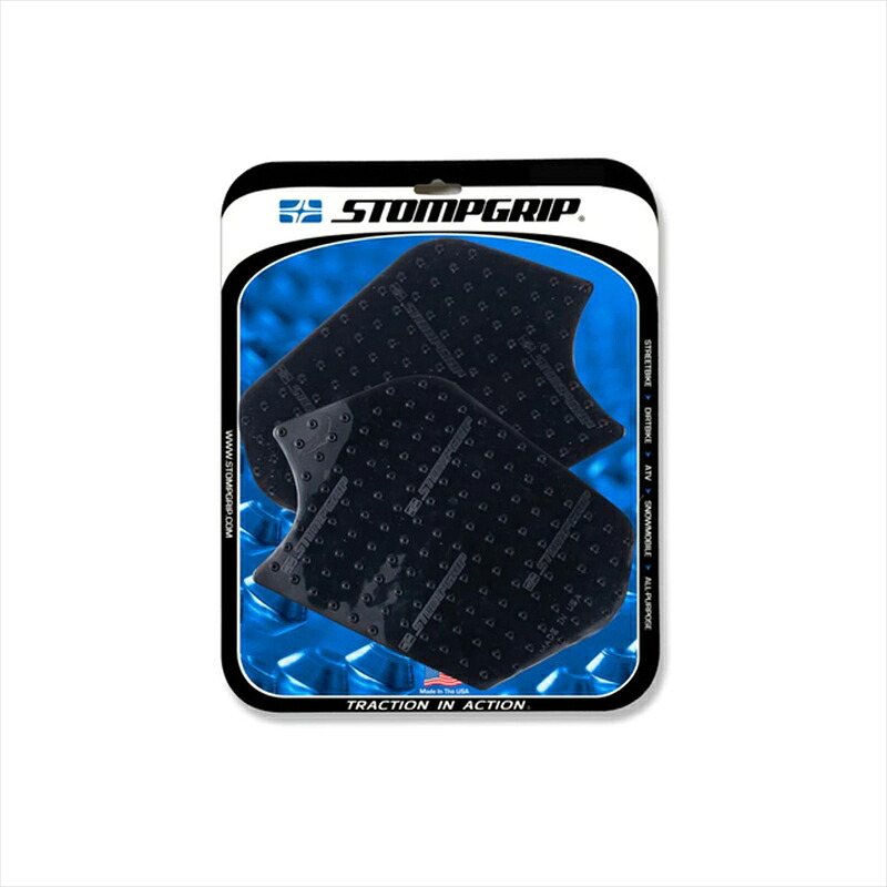 バイクパーツ 外装 ストンプグリップ トラクションパッドタンクキット ブラック 55-10-0191B 4550255836139 VOLCANO GROM 21-22