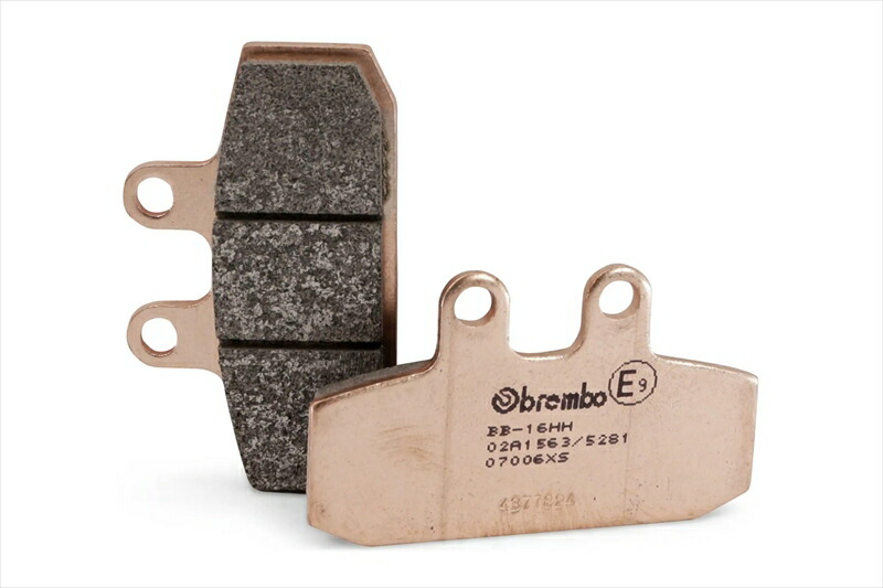 バイクパーツ BREMBO SERIE ORO(ブレンボ セリエオロ) セリエオロ ブレーキパッド XS 07006XS 4550646044211