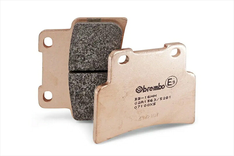 バイクパーツ BREMBO SERIE ORO(ブレンボ セリエオロ) セリエオロ ブレーキパッド XS 07100XS 4550646044662