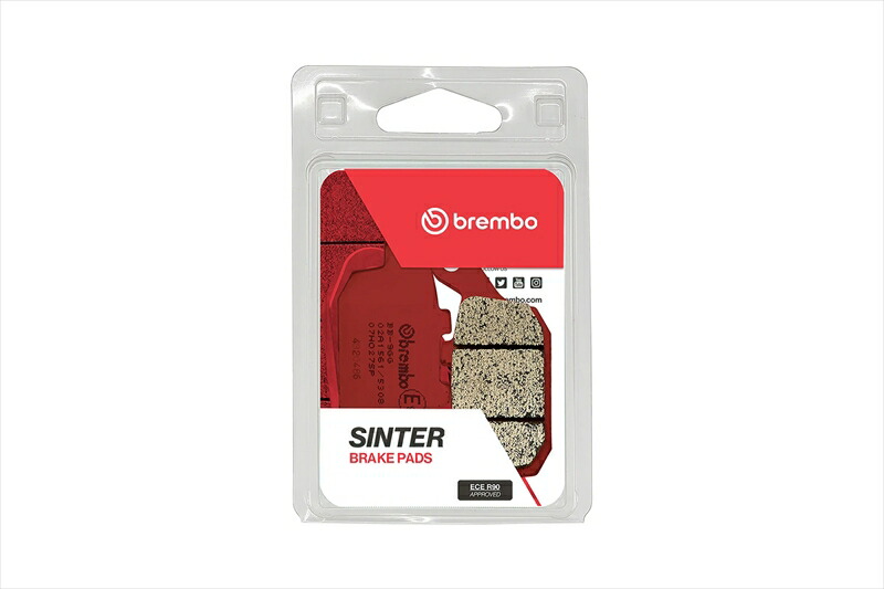 バイクパーツ BREMBO SERIE ORO(ブレンボ セリエオロ) セリエオロ ブレーキパッド SP 07HO27SP 4550646027436