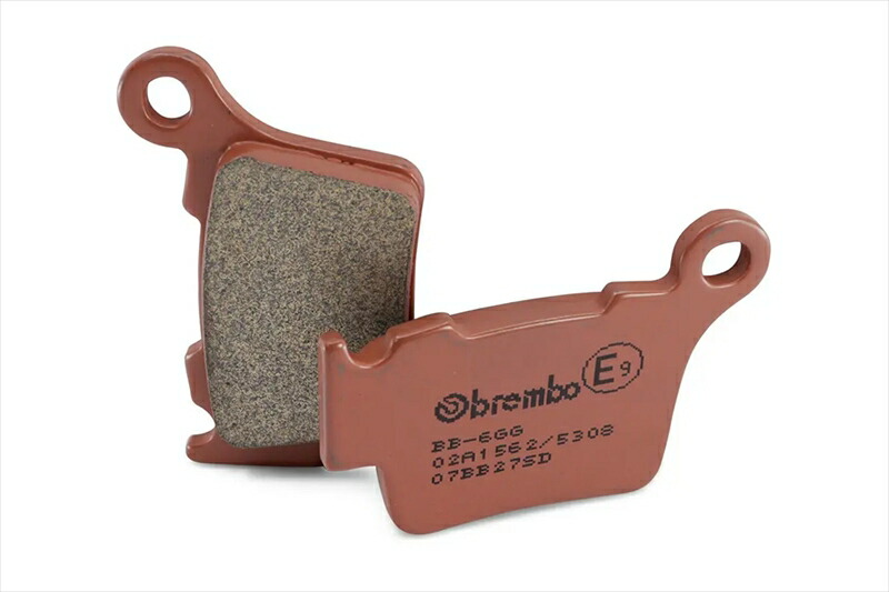 バイクパーツ BREMBO SERIE ORO(ブレンボ セリエオロ) セリエオロ ブレーキパッド SD 07BB27SD 4550646043047