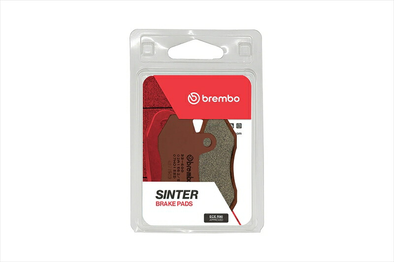 バイクパーツ BREMBO SERIE ORO(ブレンボ セリエオロ) セリエオロ ブレーキパッド SD 07HO15SD 4550646043313