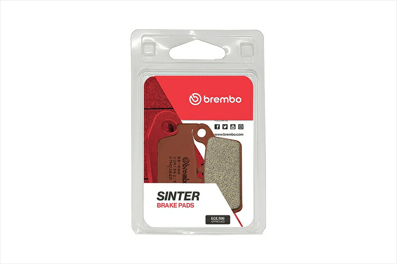 バイクパーツ BREMBO SERIE ORO(ブレンボ セリエオロ) セリエオロ ブレーキパッド SD 07HO26SD 4550646043351