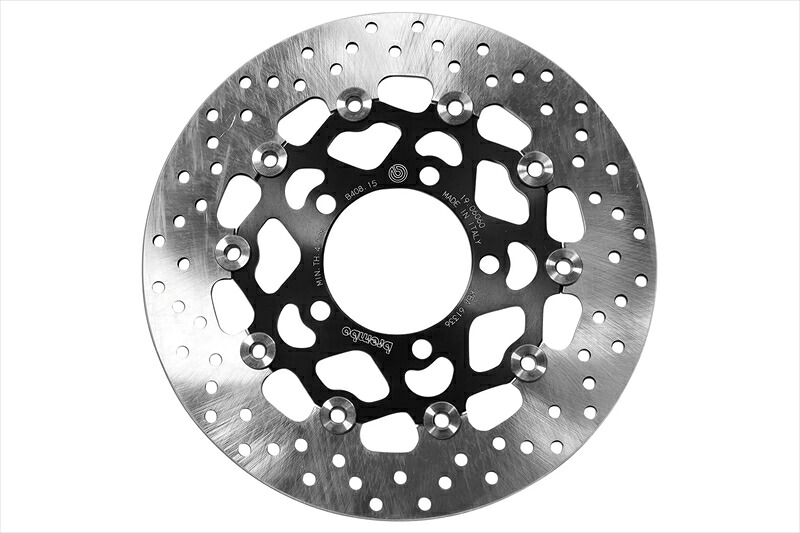 バイクパーツBREMBO SERIE ORO(ブレンボ セリエオロ) セリエオロ ブレーキディスク セミフローティング78B408154550255942601｜バイク・バイク用品はとやグループ