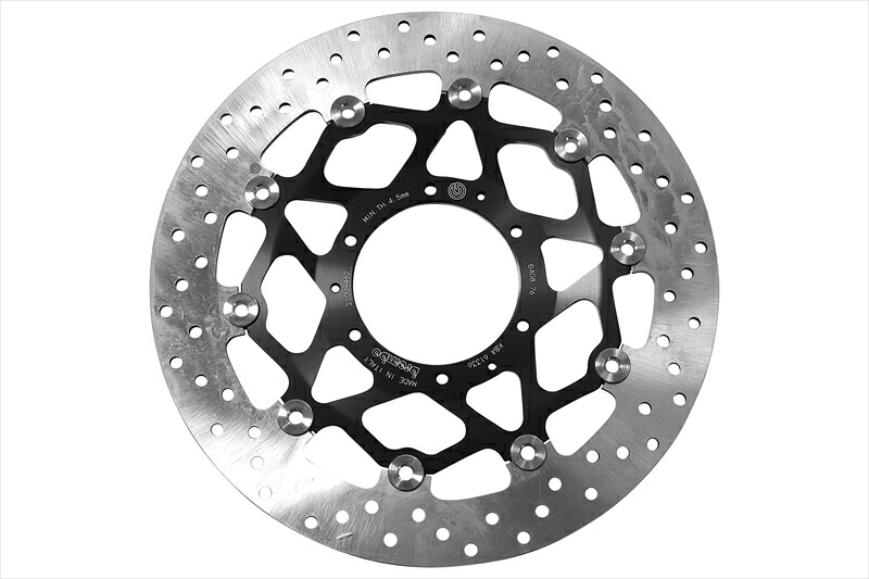 バイクパーツ BREMBO SERIE ORO(ブレンボ セリエオロ) セリエオロ ブレーキディスク セミフローティング 78B40876 4550255943103