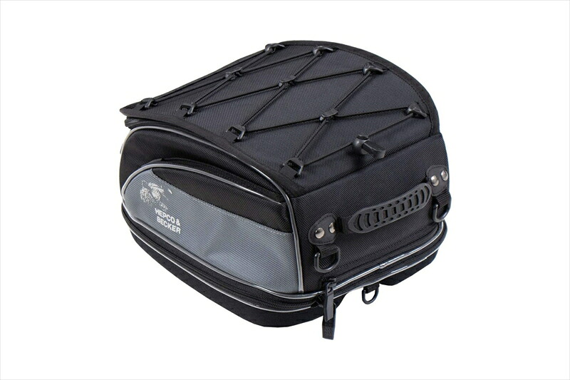バイクパーツ HEPCO&BECKER(ヘプコアンドベッカー) リアバッグ ストリート スポーツラック用 640818 00 01 4550646125224