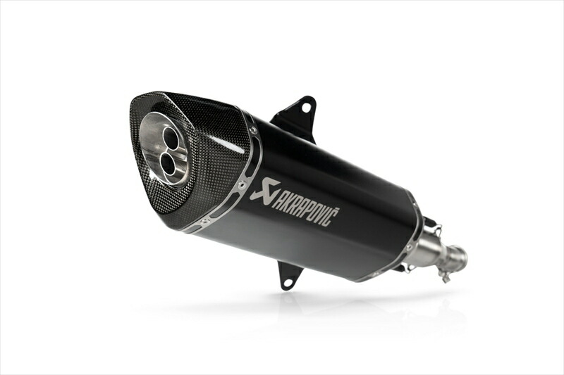 バイクパーツ AKRAPOVIC(アクラポビッチ) スリップオンライン チタン ブラック EC/ECE S-IT3SO1-HRTBL 4550646127532