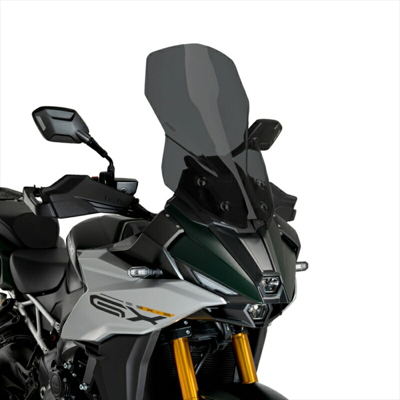 バイクパーツ PUIG(プーチ) ツーリングスクリーン ダークスモーク 21988F 4571414854535
