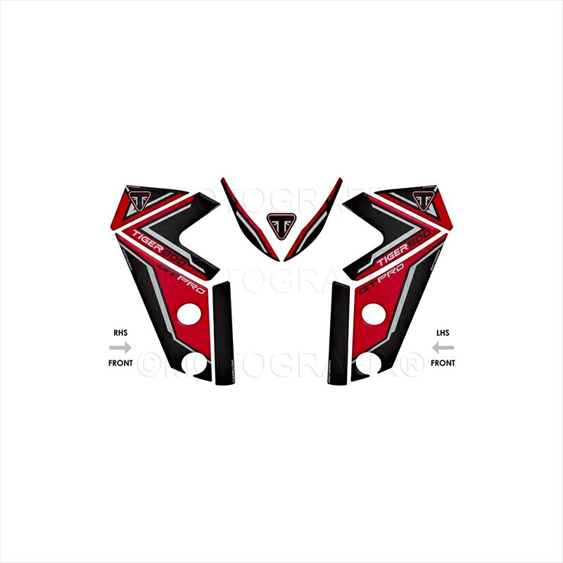バイクパーツ アクセサリー モトグラフィックス Front Beak Kit MT-TFF006R 4580779603238 Tiger900 GT PRO(24-)