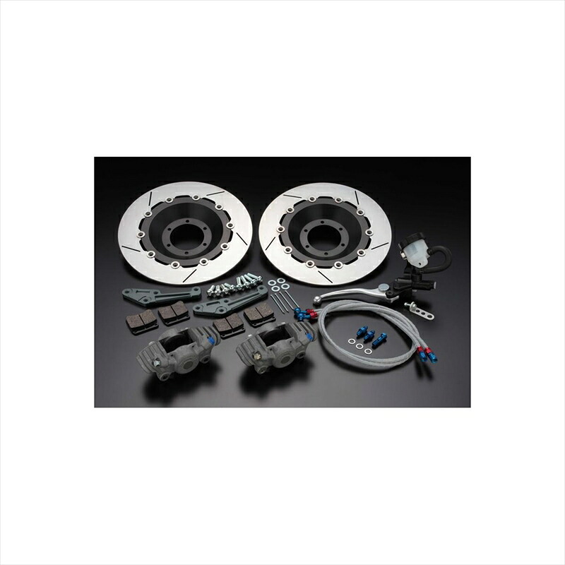 バイクパーツPMC(ピーエムシー) 320BKキット 75-1504589641286845S=400:Z1/2 ダブル/ホール/黒|バイク・バイク用品はとやグループ