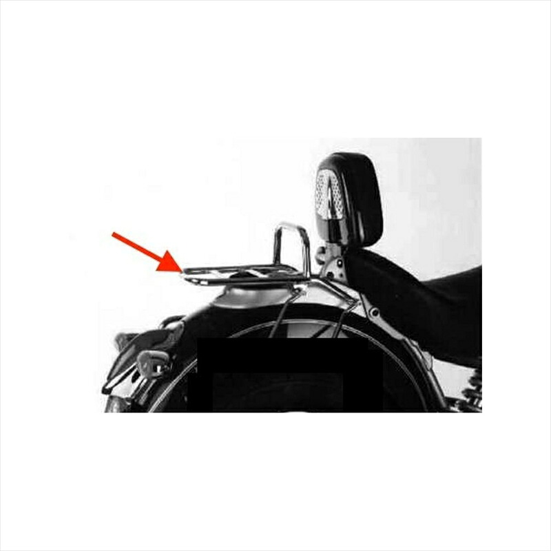 バイクパーツ HEPCO&BECKER(ヘプコアンドベッカー) トップケースキャリア リアラック クローム 650624 01 02 4548664187430 R1200C 97-04