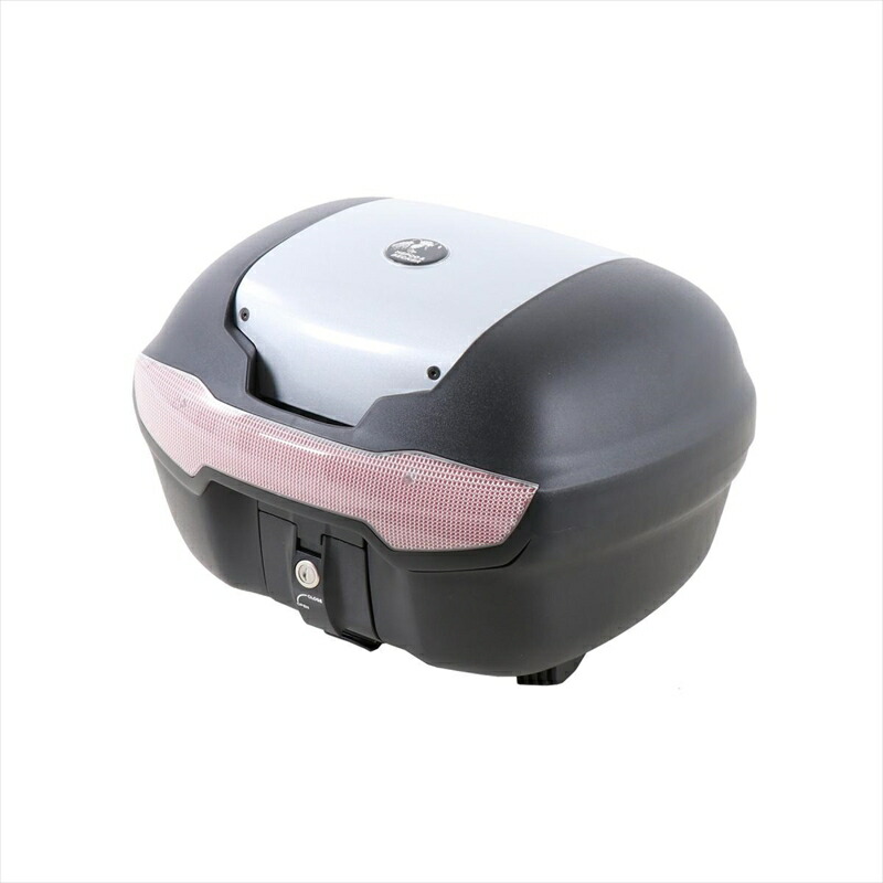 バイクパーツ HEPCO&BECKER(ヘプコアンドベッカー) トップケース ジャーニー 40 610088 00 09 4548664307418 ブラック/シルバー