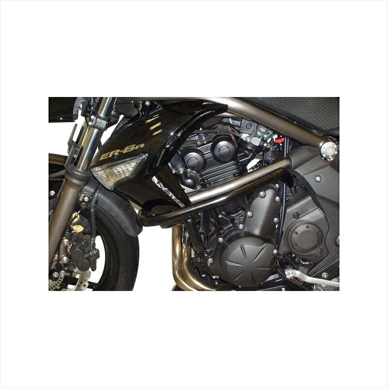 バイクパーツ HEPCO&BECKER(ヘプコアンドベッカー) エンジンガード ブラック 5012507 00 01 4548664530885 ER-6n 09-11