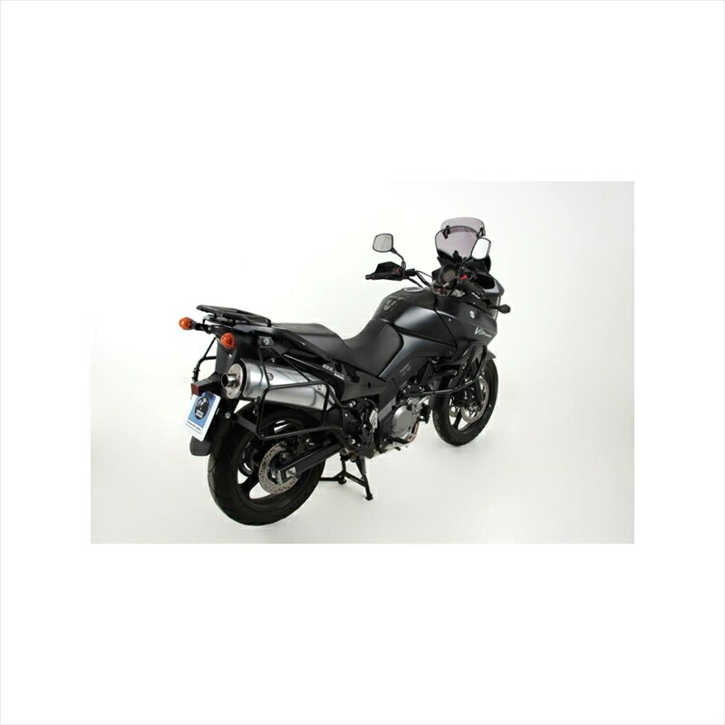 バイクパーツ HEPCO&BECKER(ヘプコアンドベッカー) トップケースキャリア アルラック ブラック 6503515 01 01 4548664532223 DL650 V-Strom 04-11