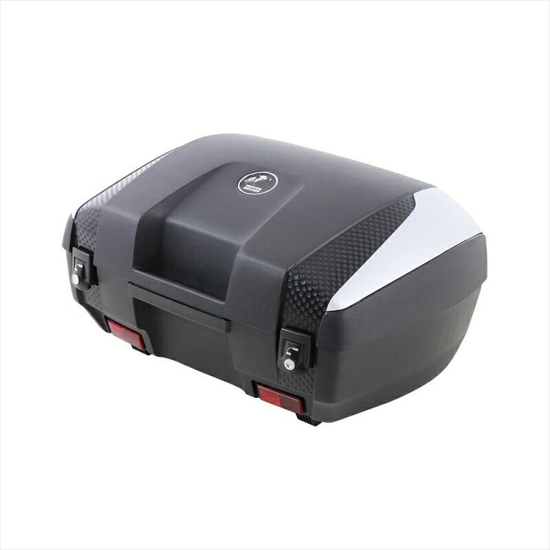 バイクパーツ HEPCO&BECKER(ヘプコアンドベッカー) トップケース ジュニアフラッシュ 55 610047 00 09 4548664658923 ブラック/シルバー