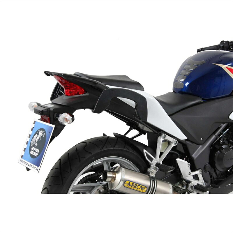 バイクパーツHEPCO&BECKER(ヘプコアンドベッカー) C-Bowサイドキャリア ブラック 630966 00 014548664663293CBR250R 11-16|バイク・バイク用品はとやグループ