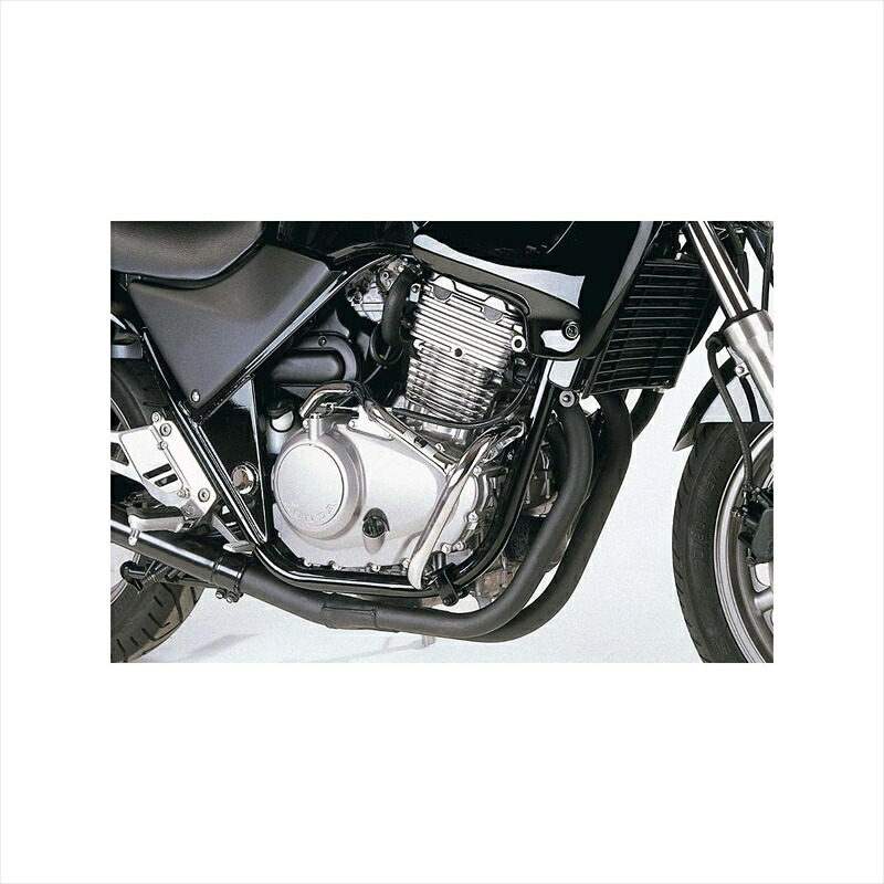 バイクパーツ HEPCO&BECKER(ヘプコアンドベッカー) エンジンガード ブラック 501108 00 01 4548664790692 CB500/S 93-97