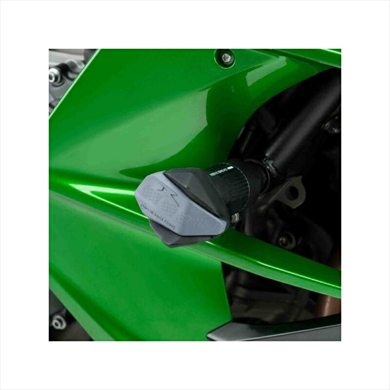 バイクパーツ 外装 プーチ クラッシュパッドR12 ブラック 9708N 4550255026103 NINJA H2 SX/SE 18-