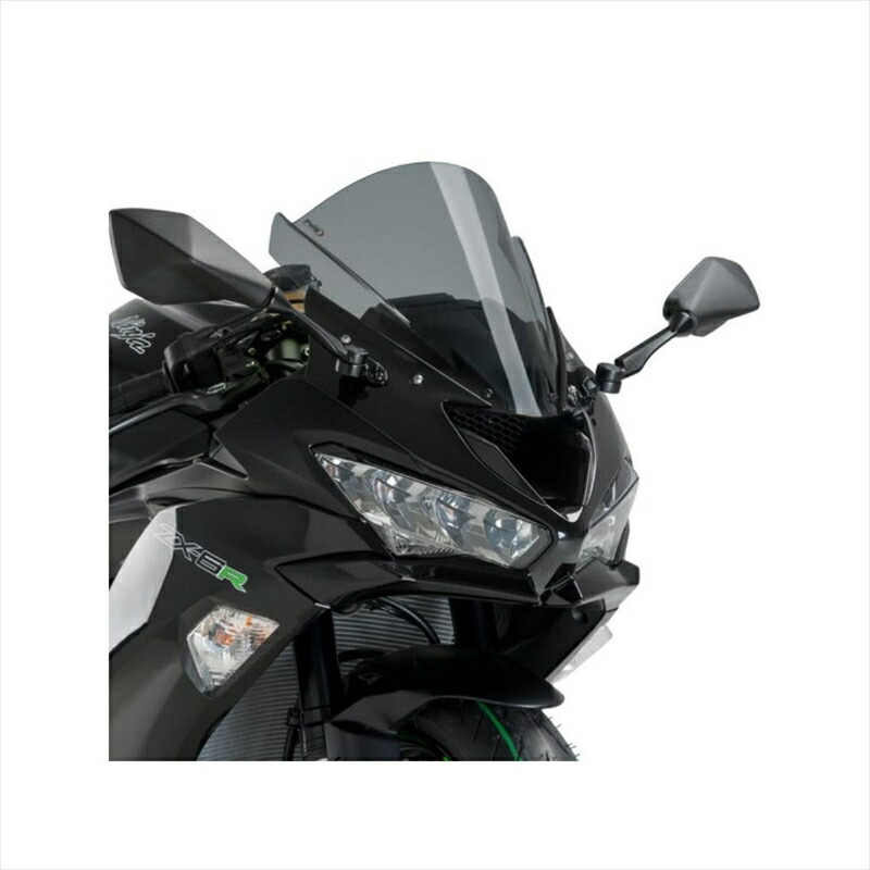 バイクパーツ 外装 プーチ スクリーン レーシング D.スモーク 3177F 4550255189648 ZX-6R 636 13-20