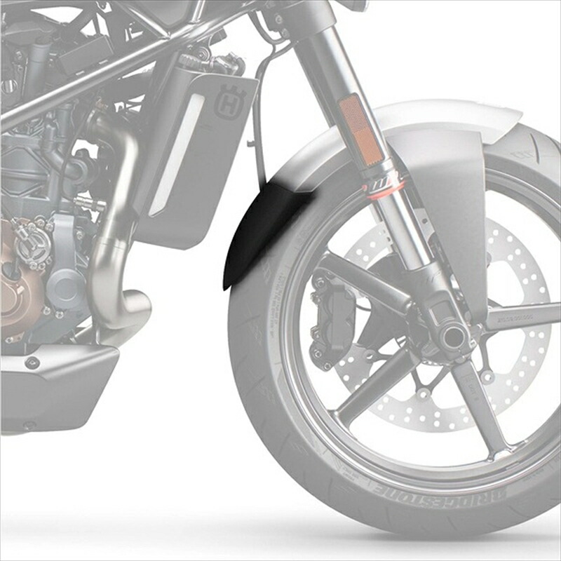バイクパーツ 外装 プーチ エクステンドフェンダー フロント ブラック 3684N 4550255330279 SVARTPILEN 701 18-22