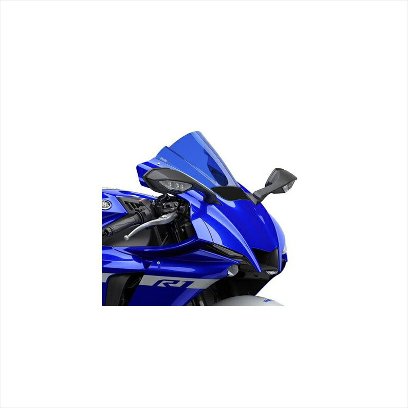 バイクパーツ 外装 プーチ レーシングスクリーン ブルー 3826A 4550255382377 YZF-R1/M 20-