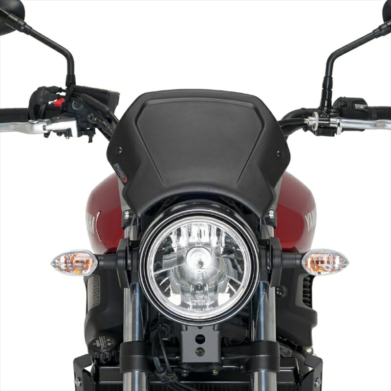 バイクパーツ 外装 プーチ フロントパネル アルミ ブラック 3593N 4571414850087 ヘッドライトマウント汎用タイプ 12,621円