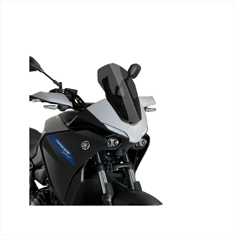 バイクパーツ 外装 プーチ レーシングスクリーン SPORT D.スモーク 20433F 4571414953108 MT-07 TRACER 20-