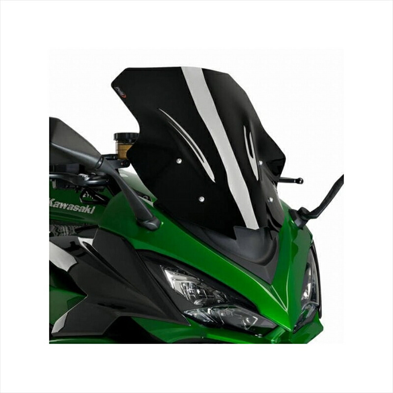 楽天市場】Puig 20471N RACING-SCREEN [BLACK] Kawasaki Ninja 1000 SX