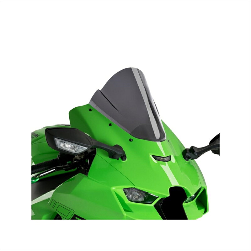 バイクパーツ 外装 プーチ レーシングスクリーンZ-Racing Dスモーク 20541F 4571414955768 ZX-10R/RR 21-(フェンダーレスKIT)