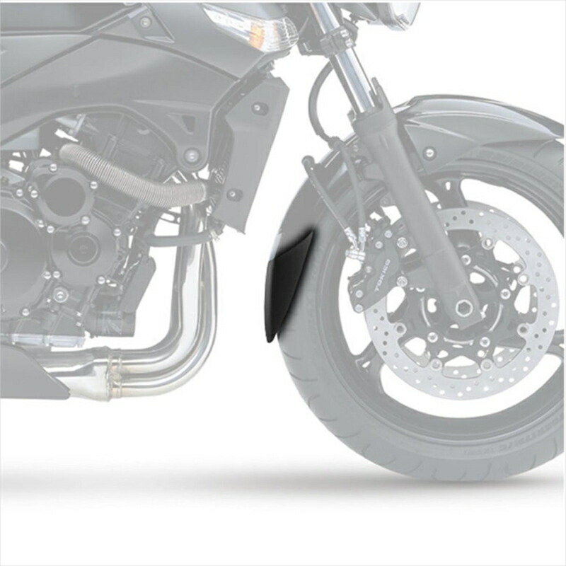 バイクパーツ 外装 プーチ エクステンドフェンダー フロント ブラック 5792N 4571415033601 GSR600 06-08 6,422円