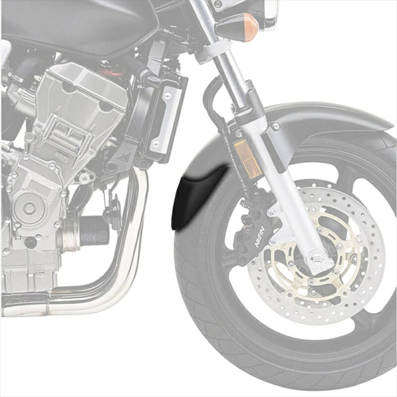 バイクパーツ 外装 プーチ エクステンドフェンダー フロント ブラック 6171N 4571415033755 CB600F HORNET 98-04/CB900F HORNET 02-07