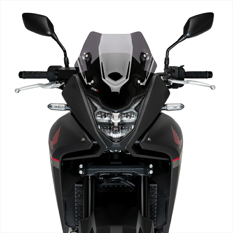 バイクパーツ 外装 プーチ レーシングスクリーン Sport ダークスモーク 21655F 4571415048858 XL750 Transalp 23-24