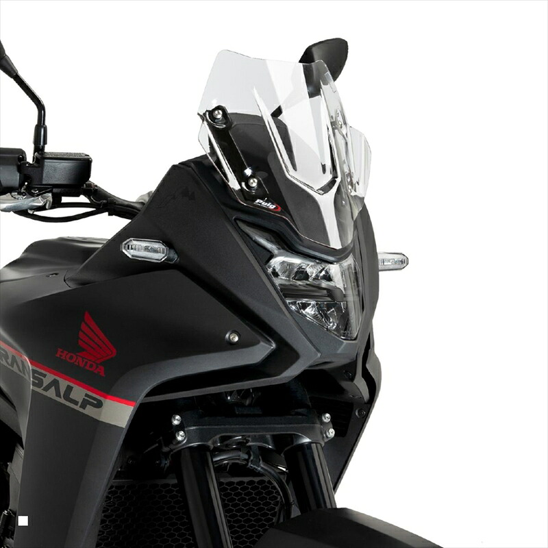 バイクパーツ 外装 プーチ レーシングスクリーン Sport クリア 21655W 4571415048889 XL750 Transalp 23-24