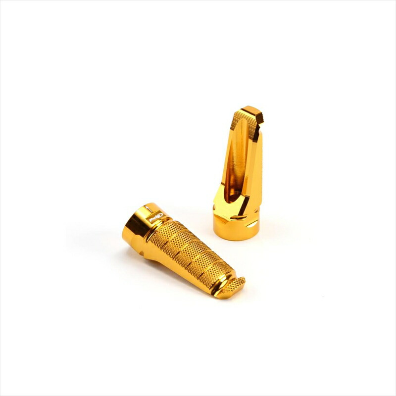 バイクパーツ ステップ プーチ フットペグ ゴールド 6301O 4548664948697 ペグヘッド用共通部品 (アダプター別途要) 6,552円