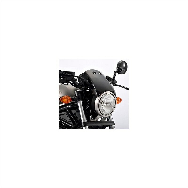 バイクパーツ MAGICAL RACING(マジカルレーシング) TCWメーターバイザー FRP黒 T01-reb217-0401 4550255490355 Rebel250 17-19