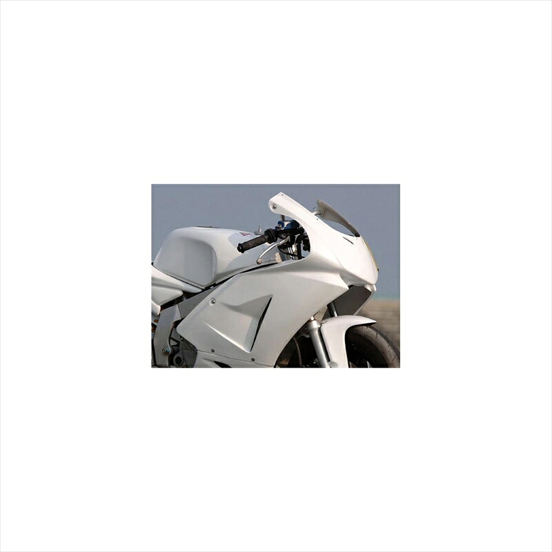 バイクパーツ 外装 サイタニヤファクトリー NSF100レプリカハーフカウル/シロゲル 3HN5HCNSF-WR 4547424546388 レース NSR50/80