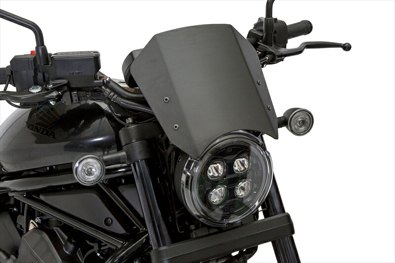 バイクパーツ 外装 MORIWAKI ENGINEERING(モリワキエンジニアリング) メーターバイザーキット ブラック 06130-211T5-B0 4527350156110