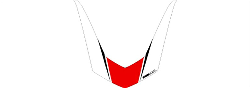 バイクパーツ MDF(エムディーエフ) フロントトップRD ストロボ M21NMAX-D-RD-FT 4580394183443