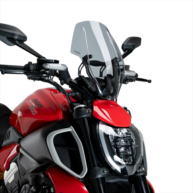 バイクパーツ 外装 プーチ NEWジェネレーションNK ADJ スモーク DIAVEL V4 24- 21713H 4571414956598
