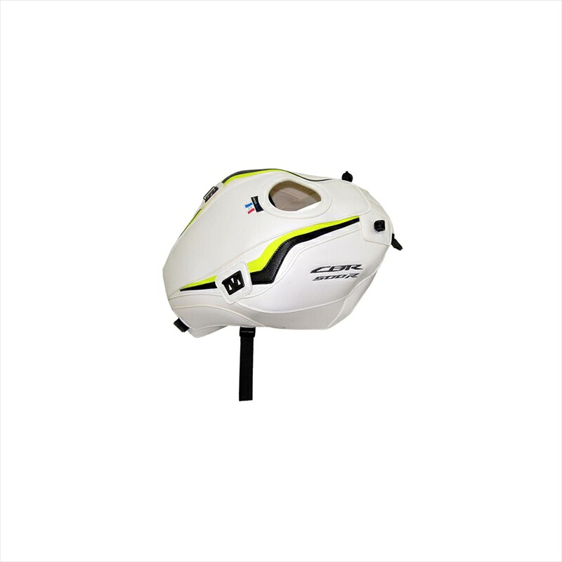 バイクパーツ BAGSTER(バグスター) タンクカバー ホワイト/ネオンイエロー/ブラック 1763C 4550255517458 CBR400R 19-21