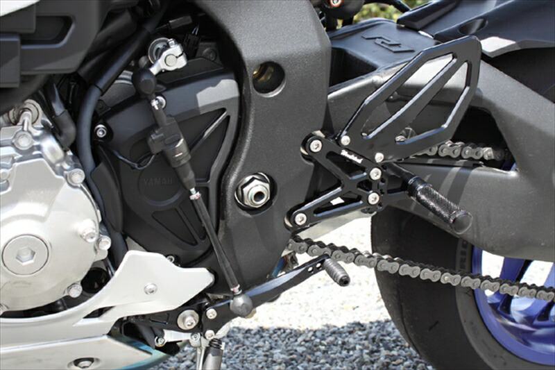 バイクパーツWOODSTOCK(ウッドストック) バックステップキット オールSLV WBS-Y10-SL4550646142238YZF-R1 15-｜バイク・バイク用品はとやグループ