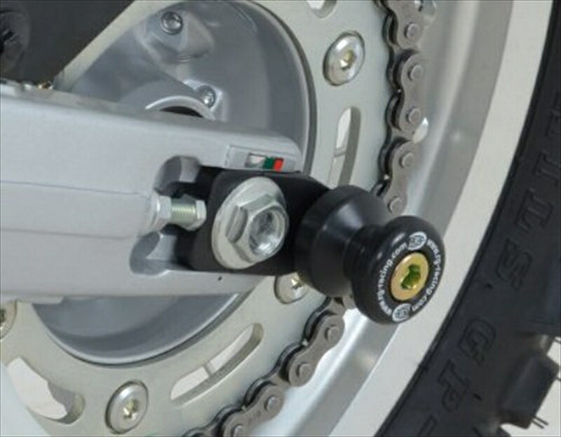 バイクパーツ R&G(アールアンドジー) オフセットコットンリール BLK RG-CR0046BK 4571381486173