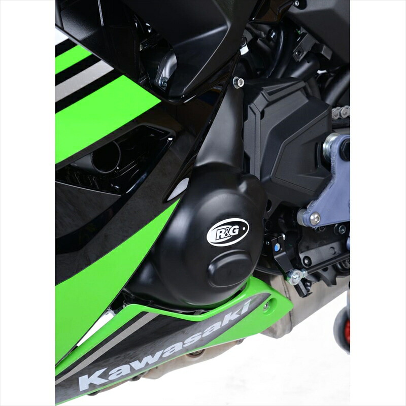 バイクパーツ アールアンドジー エンジンケースカバー 左側 RG-ECC0225BK 4573382058809 Z650 17-/Ninja650 17-