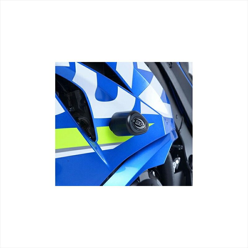 バイクパーツ 外装アールアンドジー エアロクラッシュプロテクター BLKRG-CP0421BL 4573382059561GSX-R1000/R 17-｜バイク・バイク用品はとやグループ