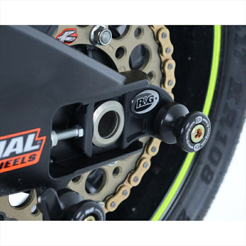 バイクパーツ アールアンドジー オフセットコットンリール BLK RG-CR0061BK 4573382059622 GSX-R1000/R 17-