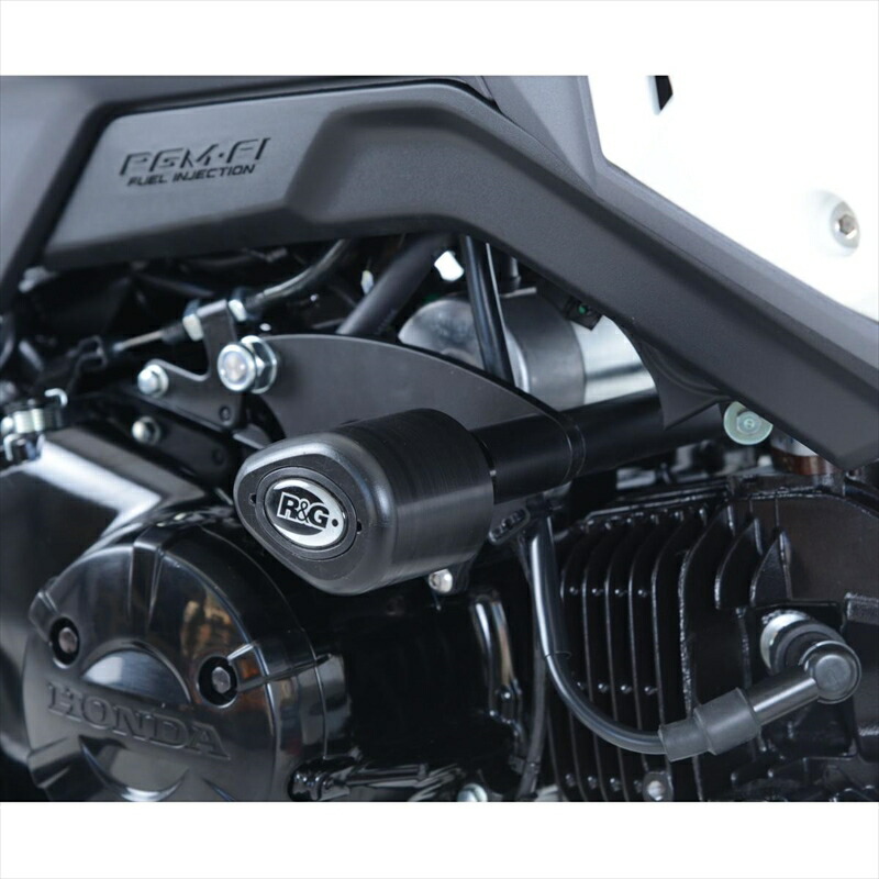 バイクパーツ 外装 アールアンドジー エアロクラッシュプロテクター BLK RG-CP0429BL 4573382080183 GROM125(MSX125) 17- 23,093円