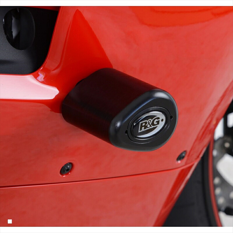 バイクパーツ 外装 アールアンドジー エアロクラッシュプロテクター WHT RG-CP0441WH 4573382088400 Panigale V4/V4S/Speciale