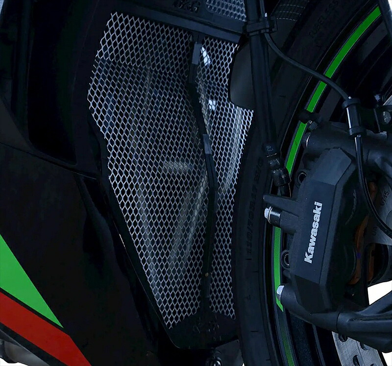 バイクパーツ R&G(アールアンドジー) ダウンパイプグリルガード レッド RG-DG0045RE 4580041251266